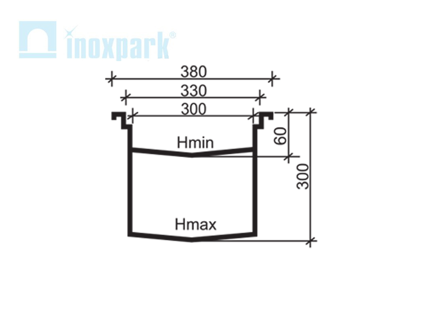 Водоотводные лотки Евро 300