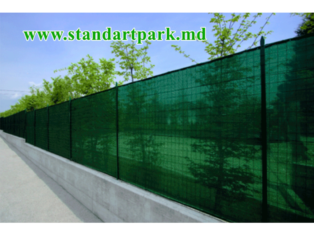 Сетка затеняющая зеленая, Elite 85гр/м2 (2м x 100м), затенение 90%