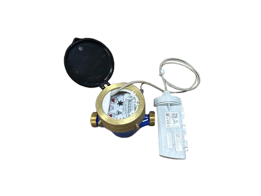Счетчик для холодной воды DS-SRP DN15, Q=2.5m3/h PN16 класс C (R=160), с радио модулем LORAWAN для передачи данных