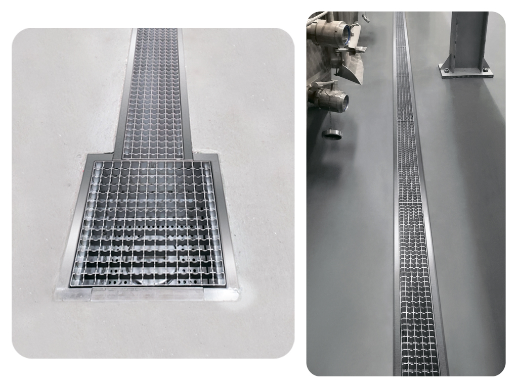 Sistem de drenaj cu rigole din inox Mini 200