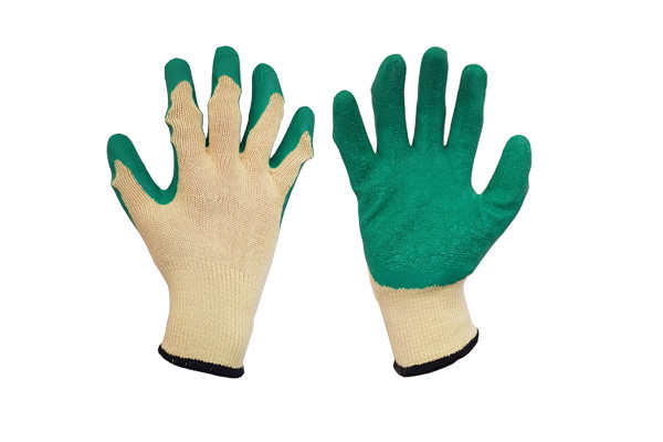 Перчатки трикотажные с односторонним покрытием ПВХ, размер 9/(2X)