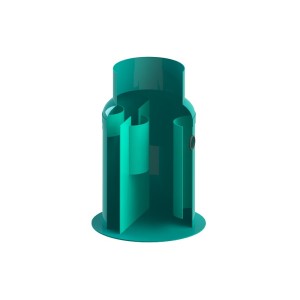 Сепаратор жира (жироуловитель) и взвешенных веществ VODALAND, GBase-1, с расходом Q=1.0 л/с