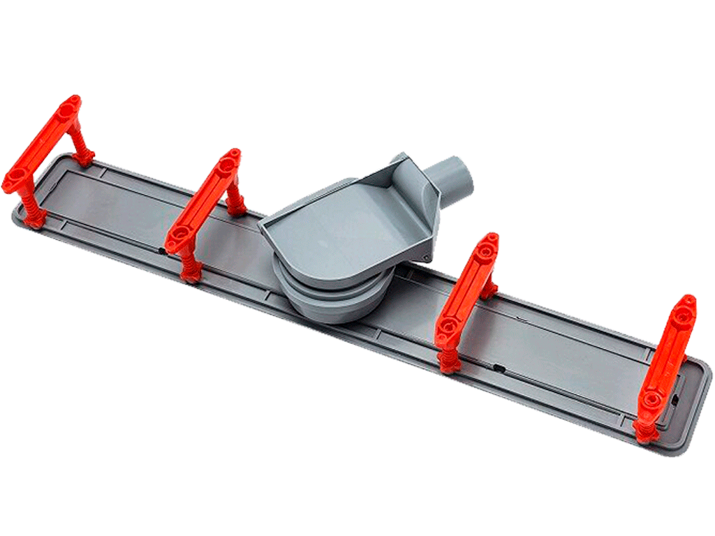 Rigola pentru duș cu fantă, Slim Line 550, (550x100x85-120mm)