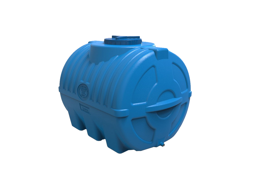 Rezervor din plastic, triplu strat, pentru apa potabila volum 500 litri, orizontal (1180x800x900mm) cu filet D=25mm