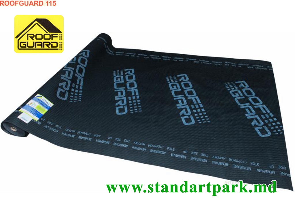 Диффузионная мембрана для кровли RoofGuard 115г/м2 (1,5х50м)