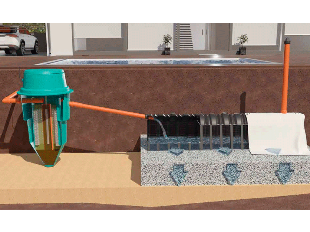 Statie de epurare biologica Organic Easy-5, pentru ape uzate menajere, cu debit 0,75 m3/24ore