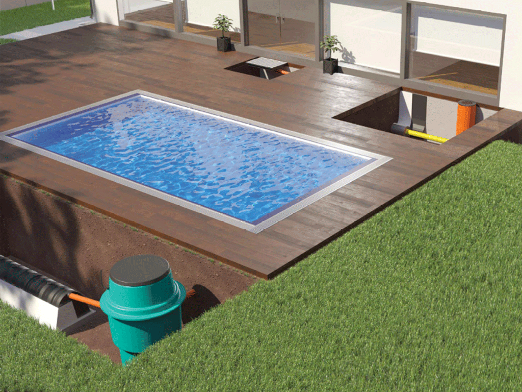 Statie de epurare biologica Organic Easy-5, pentru ape uzate menajere, cu debit 0,75 m3/24ore