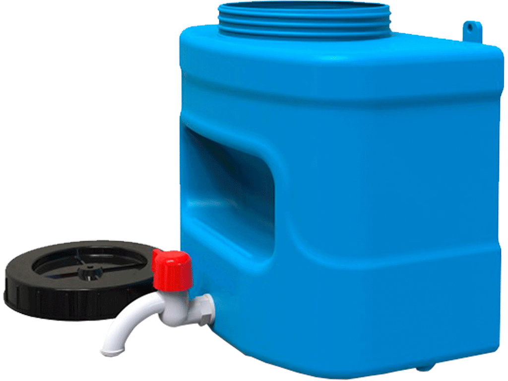 Рукомойник, пластиковый объем 10 литров (300х180х275)