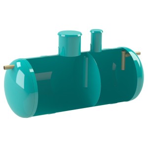 Двухкамерный септик SepticTankLine-2, объём 2000 литров