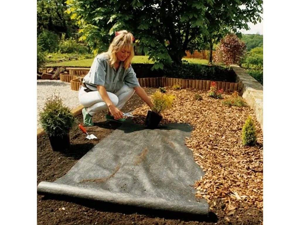 Спанбонд (био-мульча) коричневый пакет 3X10м, 70г/м2 S=30 м2