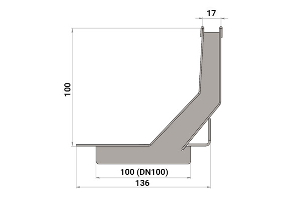 Gratare Slot Drain Type1-L-100