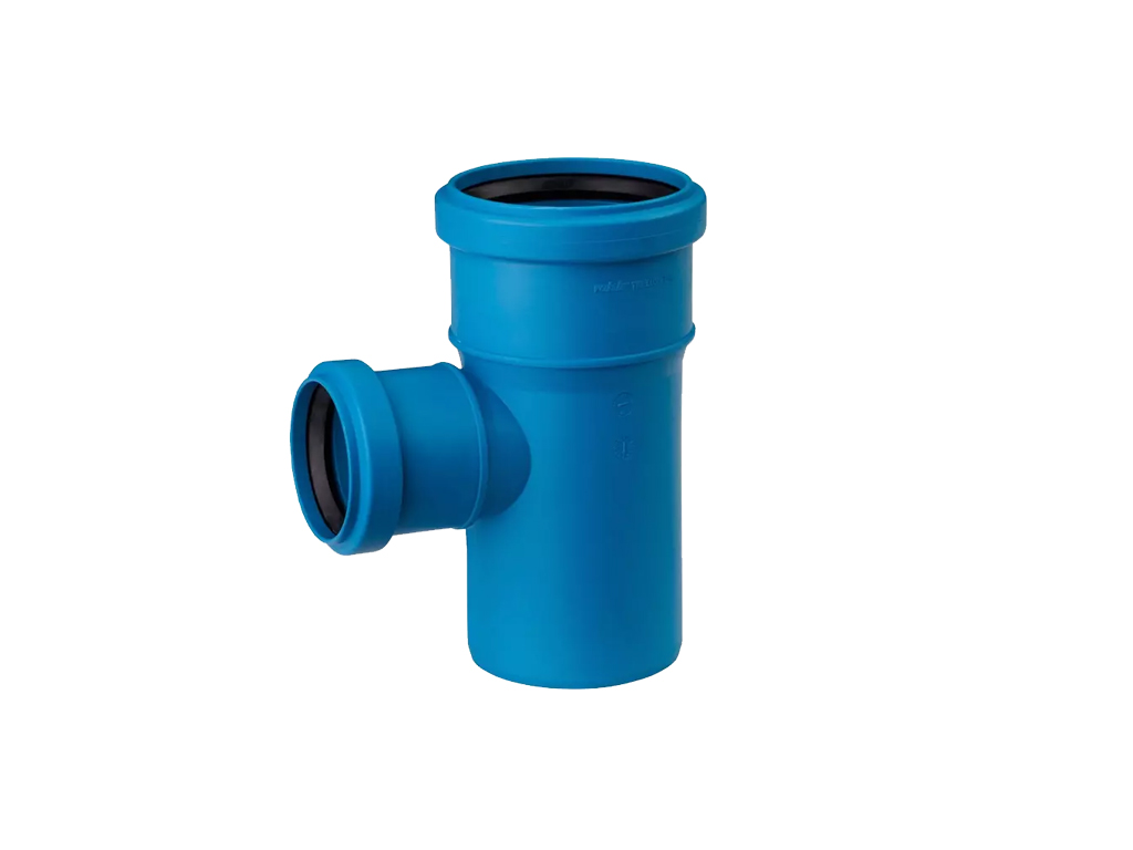 Тройник, ПП, D110x50мм, на 87 градусов, шумопоглощающий, для труб D110 и D50 использованных в внутренней канализации