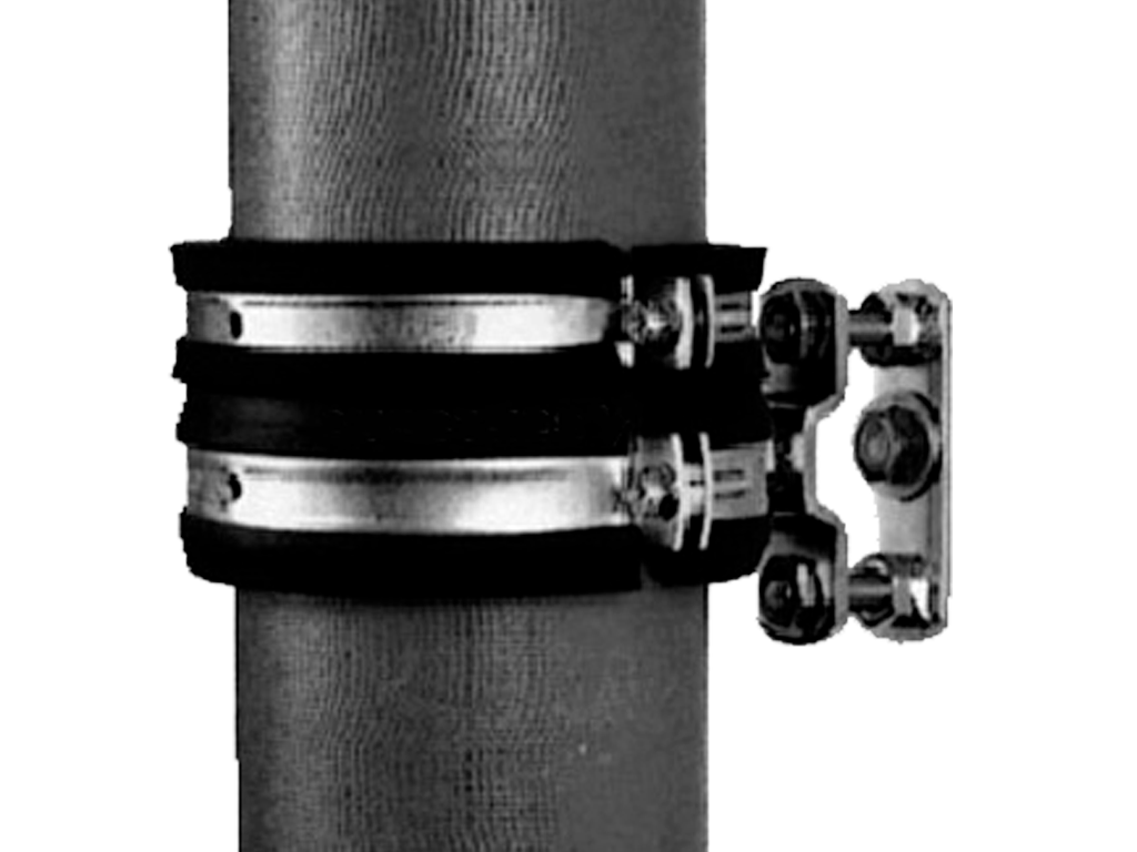 Хомут, BISMAT-1000, DN110, шумопоглощающий, для фиксаций труб Ultra dB D110