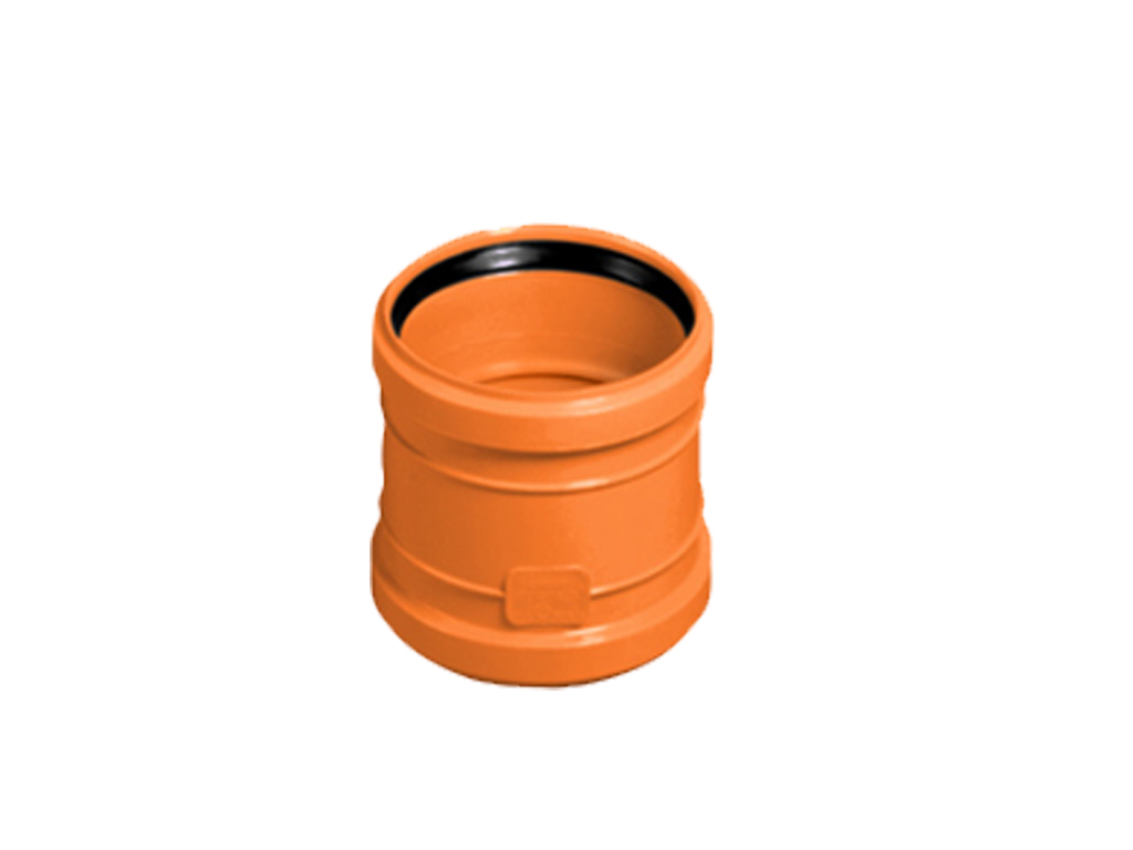 Муфта ПВХ соединительная DN 110 мм 
