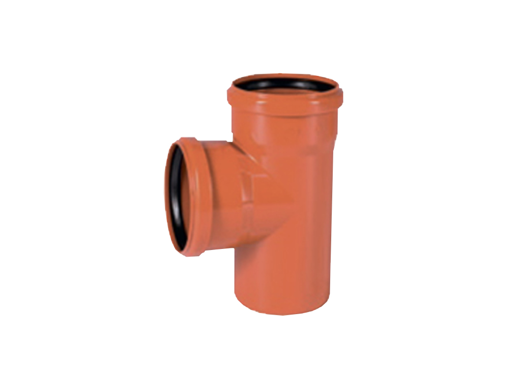 Тройник ПВХ DN 160 x 160 x 87 градусов