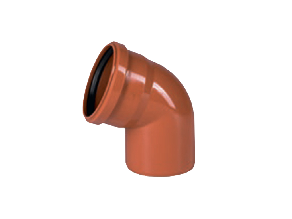 Отвод ПВХ  DN 160 мм 67 градусов