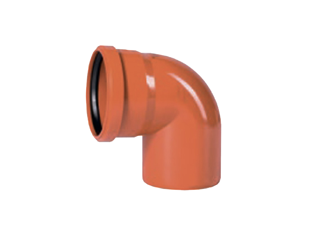 Отвод ПВХ  DN 160 мм 87 градусов