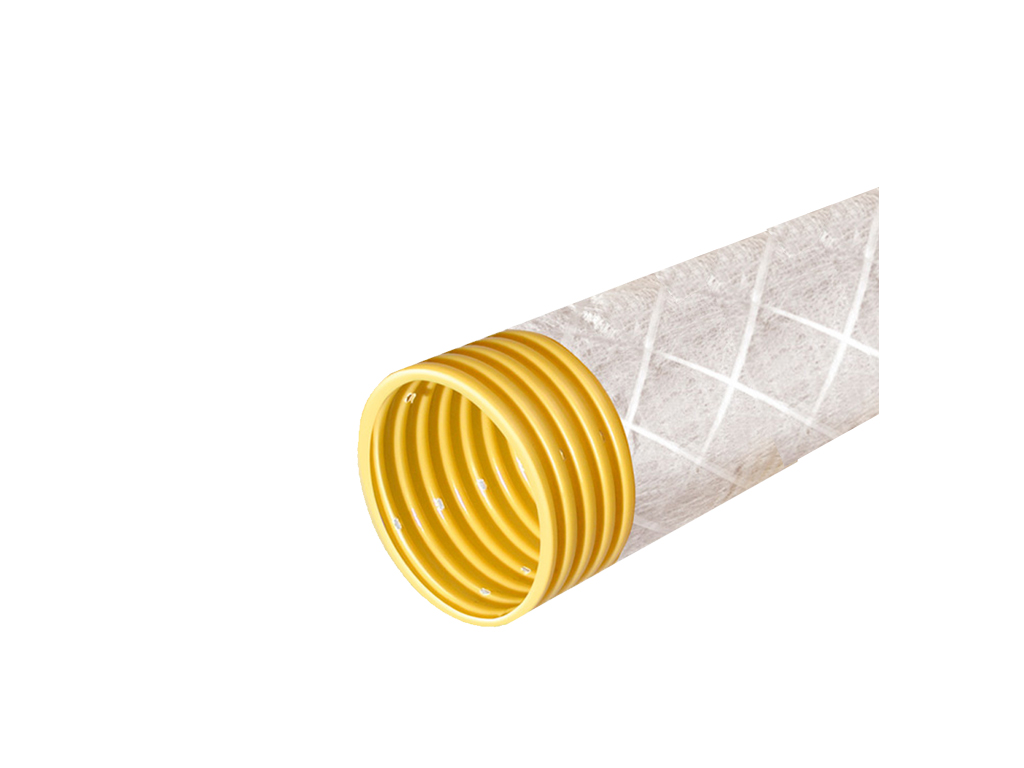 Труба дренажная с фильтром из геотекстиля Д50 мм SN8, рулон 50м