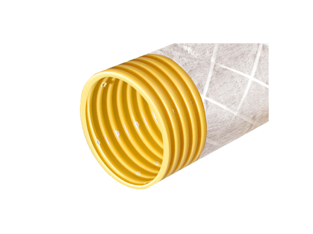 Труба дренажная с фильтром из геотекстиля Д160 мм SN4, рулон 50м