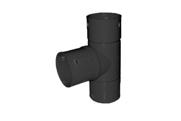 Тройник DN 100х100 мм 90 градусов, для дренажной трубы