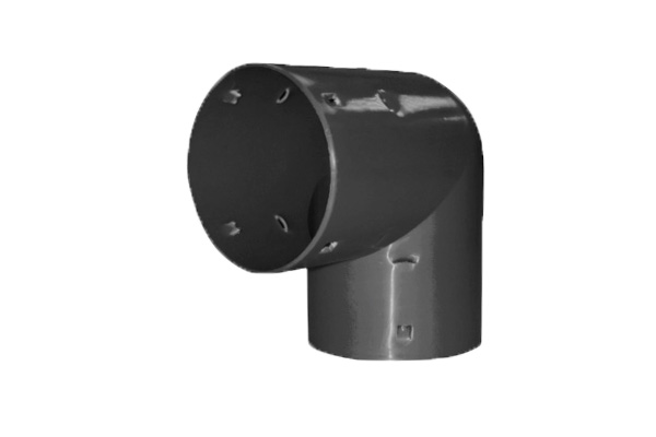 Отвод DN100 мм 15 градусов, для дренажной трубы