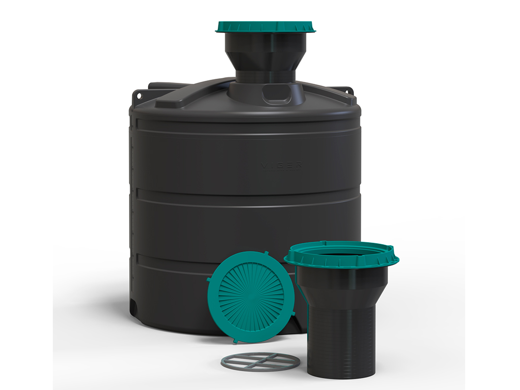 Hazna (rezervor) pentru apă uzată sau tehnică, cu volum 5000 litri