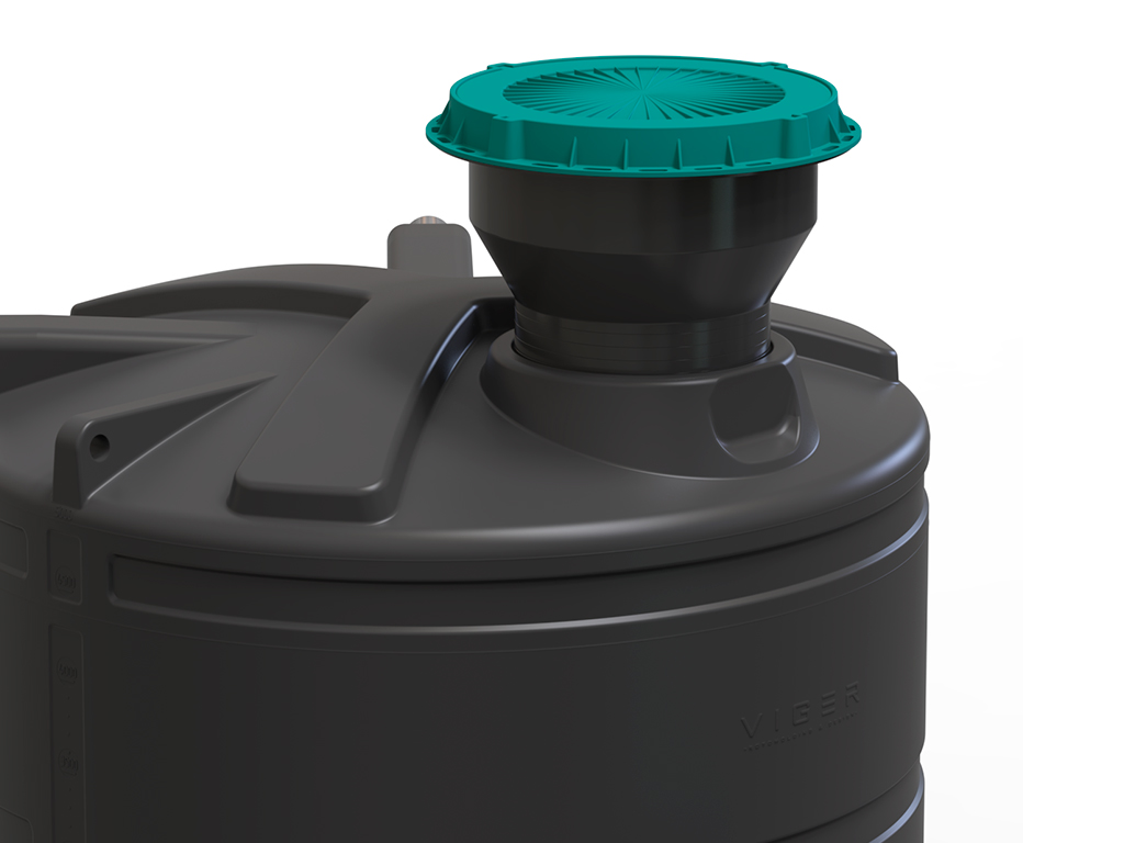 Hazna (rezervor) pentru apă uzată sau tehnică, cu volum 5000 litri