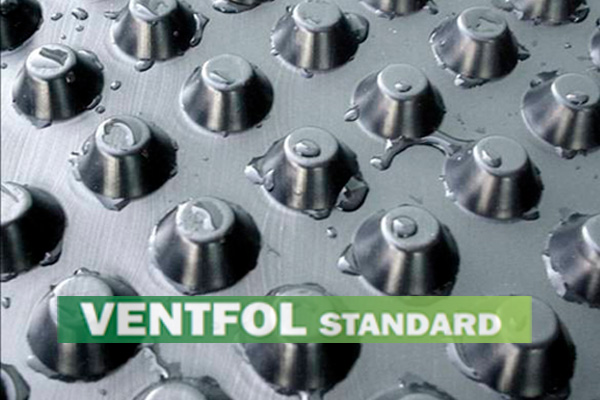 Membrana HDPE VENTFOL STANDARD, densitatea 400gr/m2 (rola 2X20m)