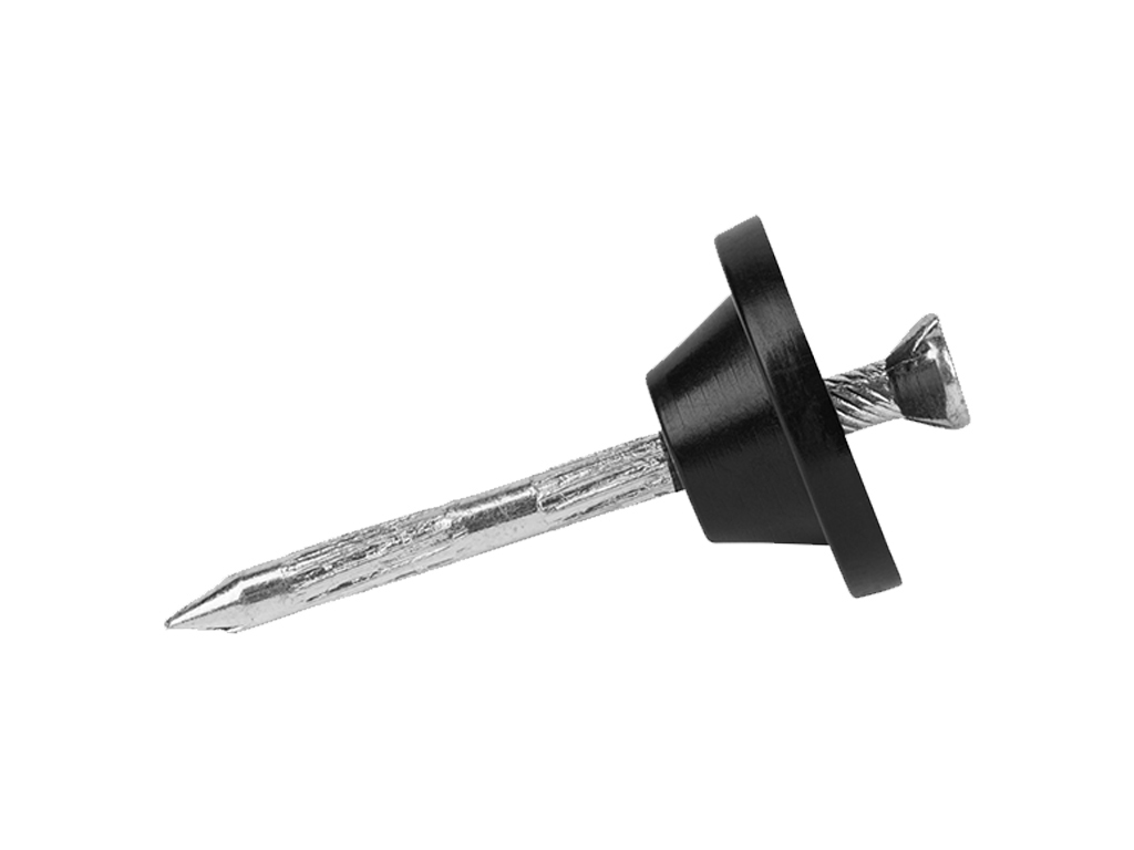 Cuie din oțel L=45mm cu saibe din cauciuc, pentru fixare membrana profilata (cutie 100 buc.)