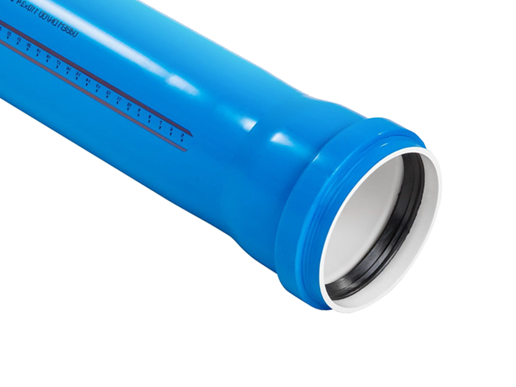 Teava PP fonoabsorbanta Ultra dB D125mm cu lungimea l=1000mm, multistrat, pentru canalizare interioară