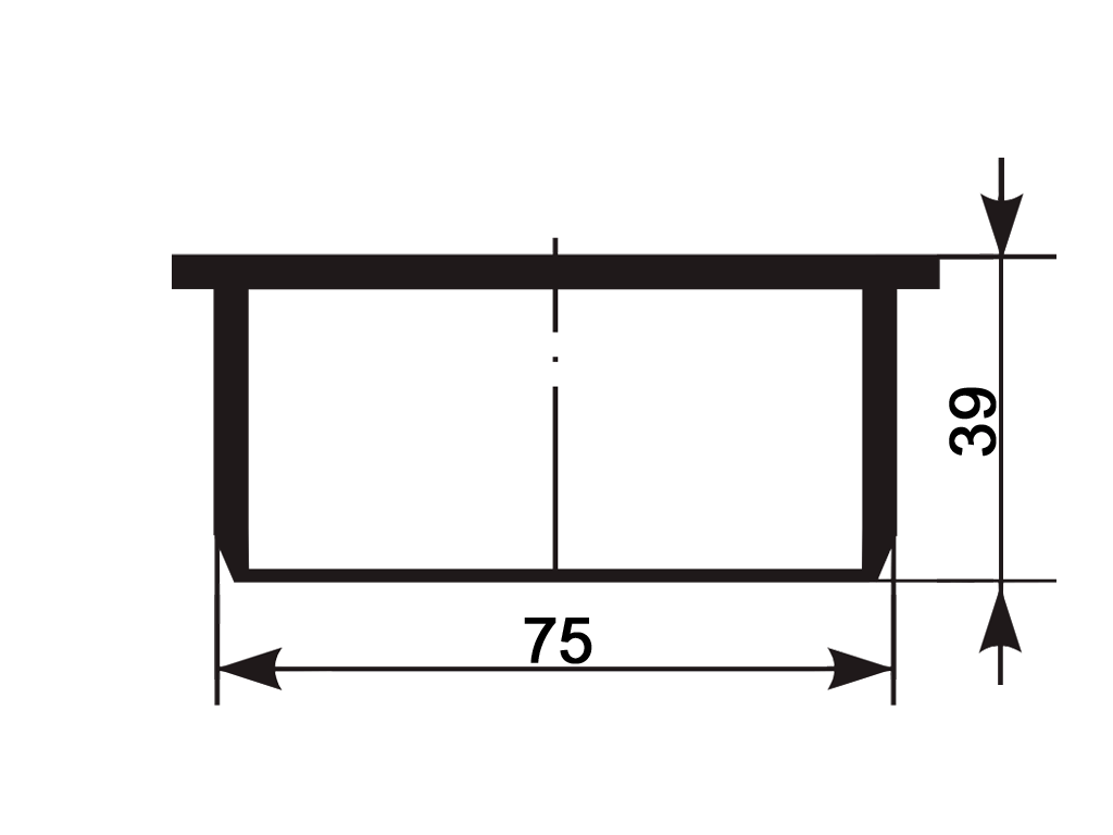Заглушка ПП, D75мм, шумопоглощающая, для труб D75 использованных в внутренней канализации