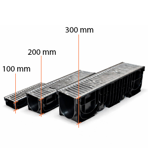 Noile rigole Base clasa A15 | DN200 H100/200/300mm